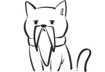 Hu Says cat logo